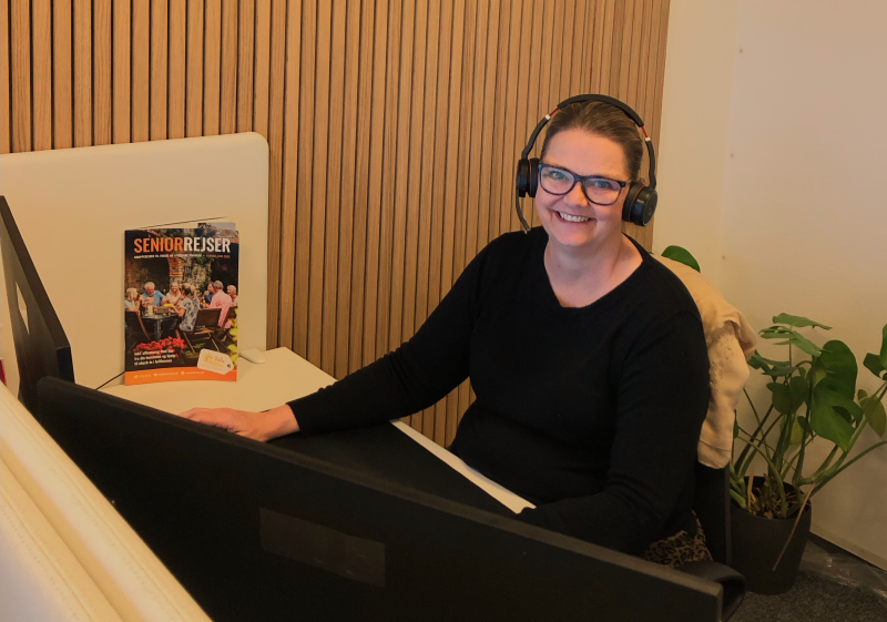 M�d Ruth - Ansvarlig for transferbusser og lufthavnsguider